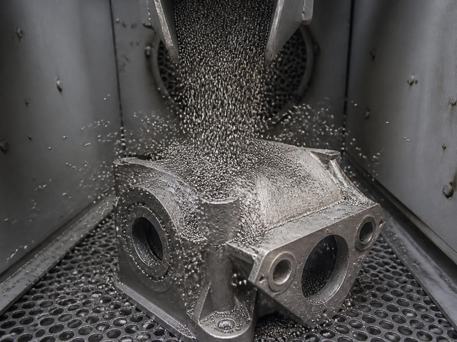 Steel shot blasting media